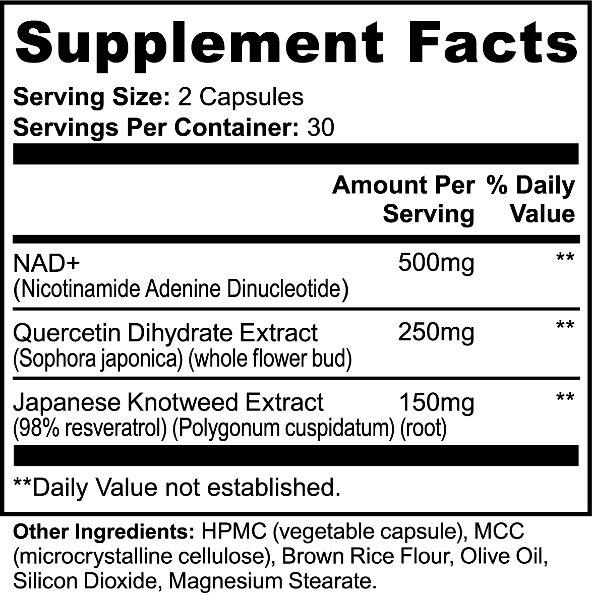 Cell Repair NAD+